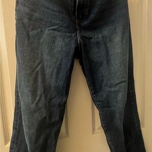 Express Wide leg Classic Blue Jeans